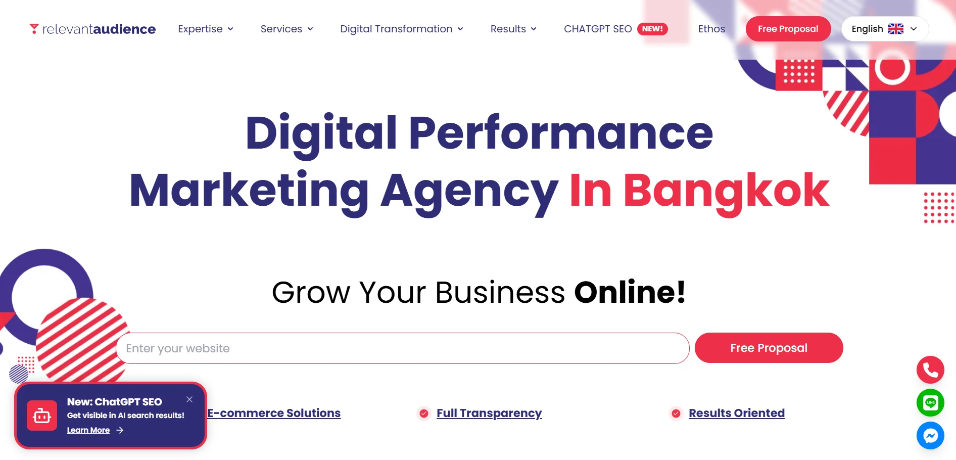 บริษัทรับทำ SEO Relevant Audience