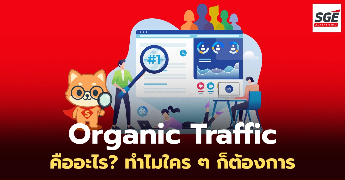 Organic Traffic คืออะไร? สำคัญยังไง พร้อมเทคนิคการเพิ่ม Traffic คุณภาพ