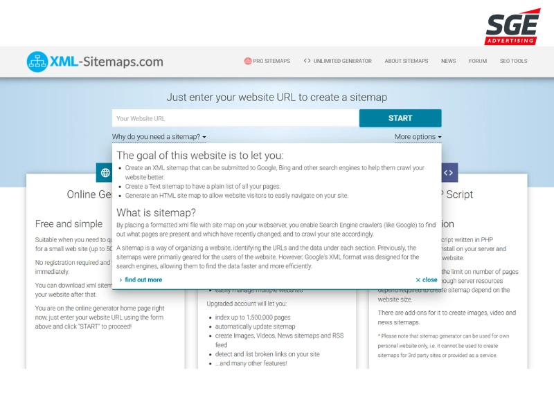 สร้าง Sitemap ผ่าน XML-Sitemaps.com สร้าง Sitemap ผ่าน XML-Sitemaps.com