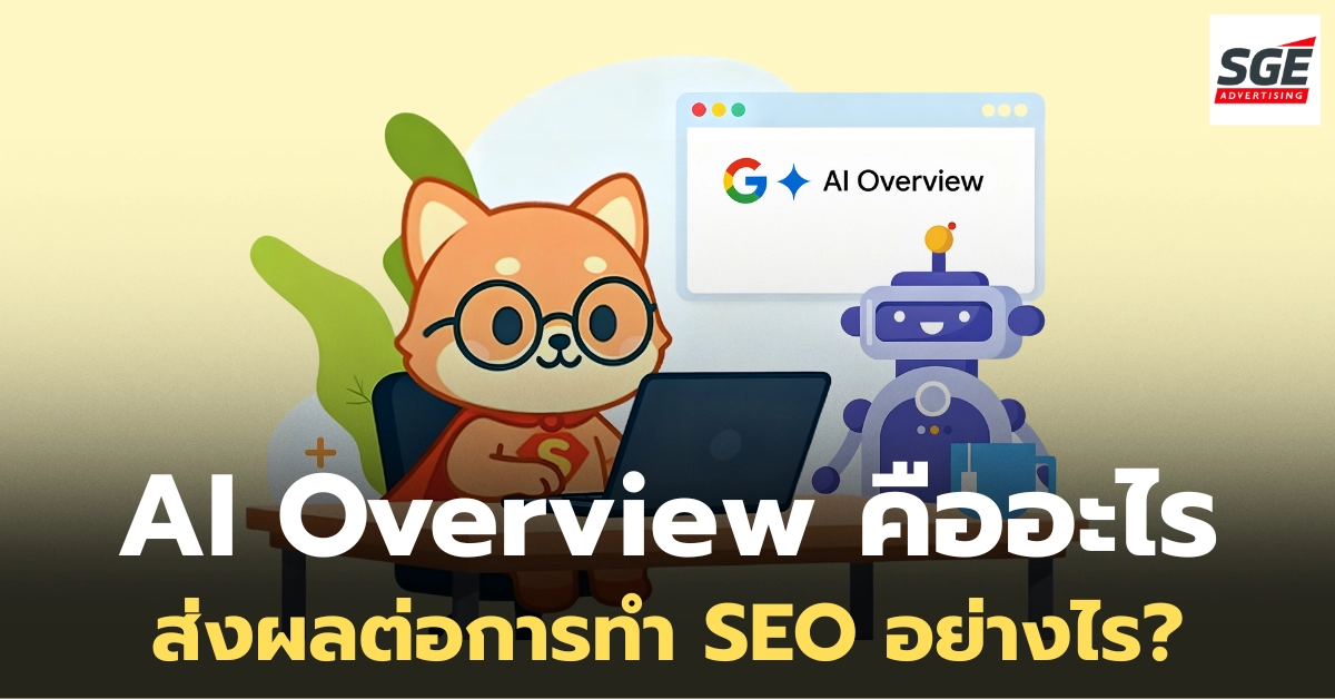AI Overview คืออะไร ทำไมถึงส่งผลต่อการทำ SEO โดยตรง?