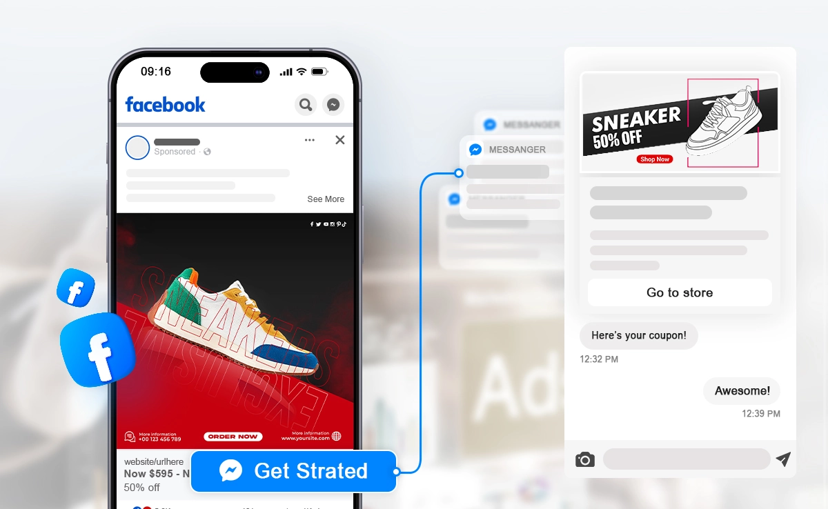บริการรับทำ Facebook Ads Messenger Ads