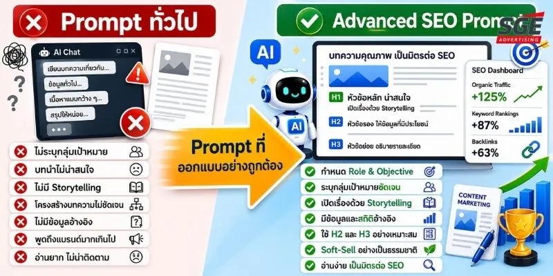จุดเด่นของ prompt เขียนบทความ จุดเด่นของ prompt เขียนบทความ