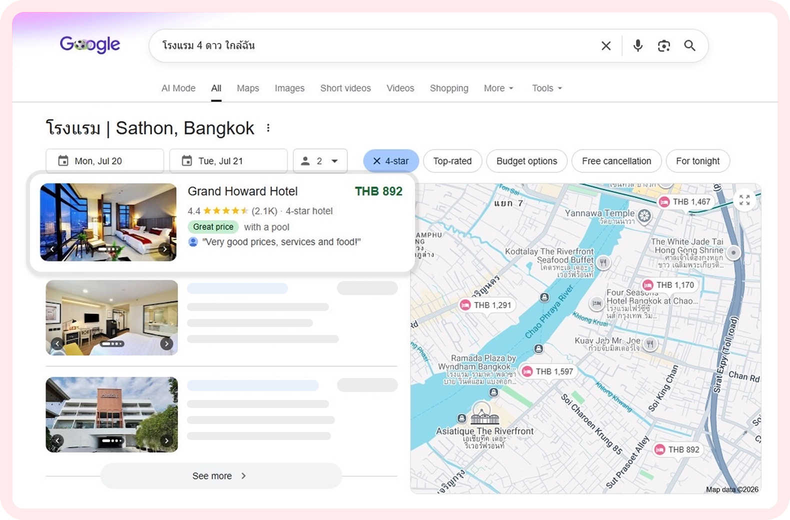 ผลลัพธ์การทำ Google Ads กับ SGE Advertsing
